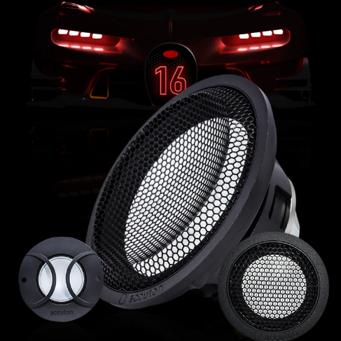 accuton艾卡顿陶瓷盆三分频喇叭