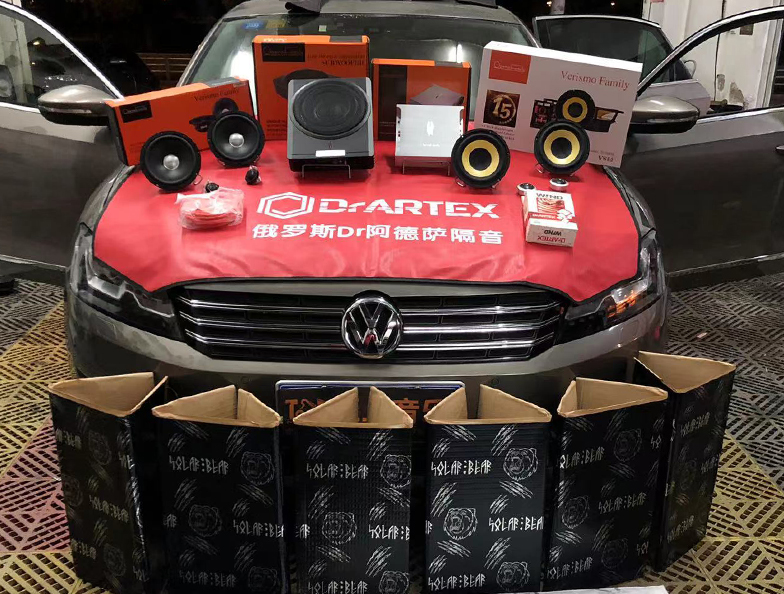 大众帕萨特音响隔音双双升...