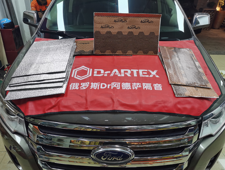 福特锐界四轮隔音升级Au...