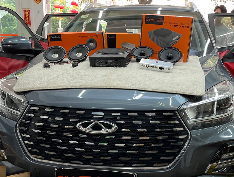 奇瑞X5音响升级歌剧世家...