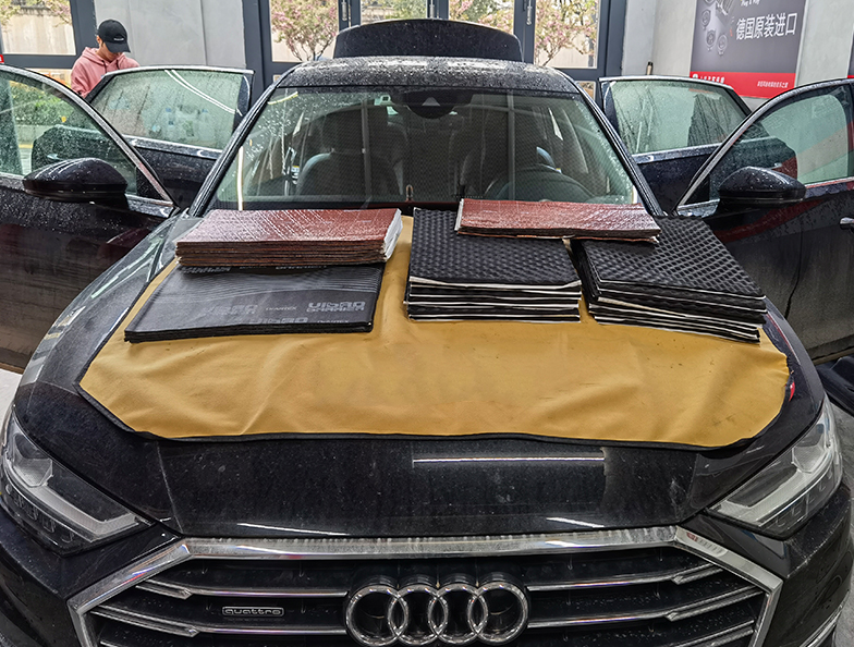 奥迪A8L隔音降噪升级阿...