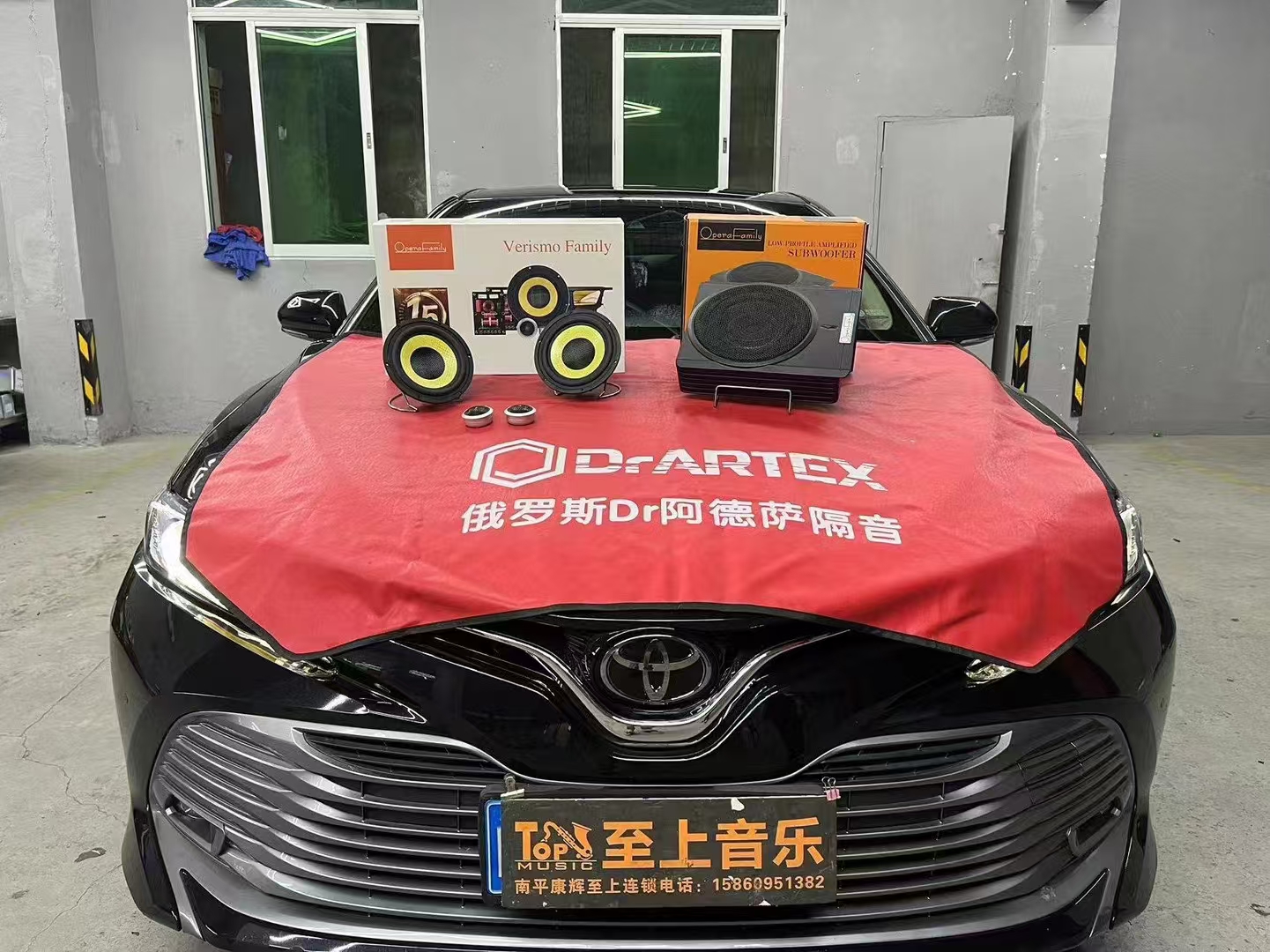 丰田凯美瑞音响升级，改善...