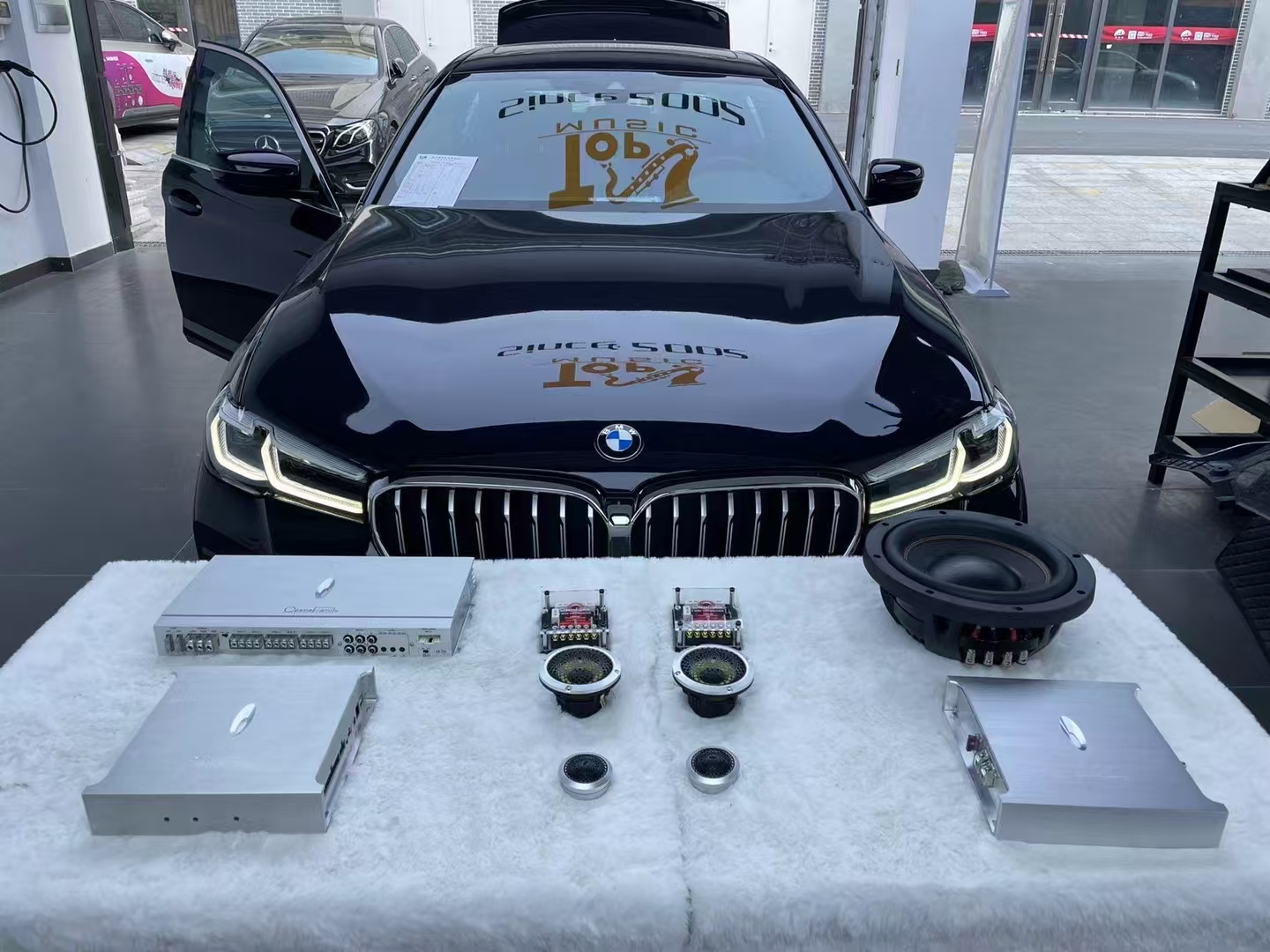 宝马530Li音响升级，...