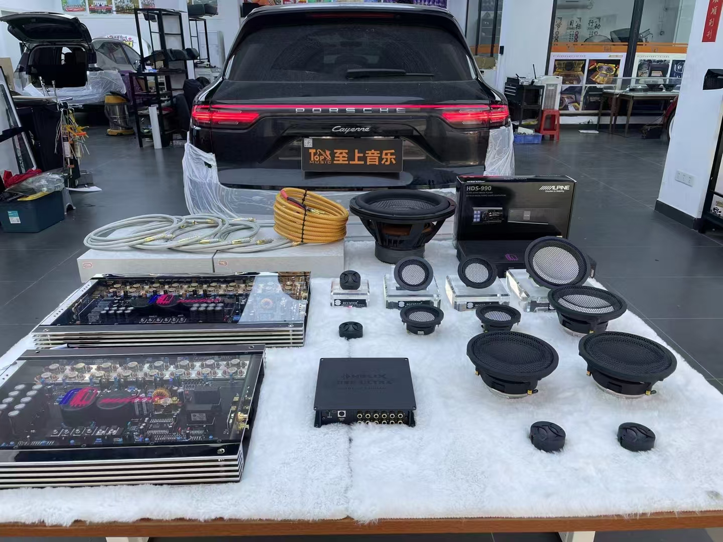 保时捷卡宴音响升级，坐享...