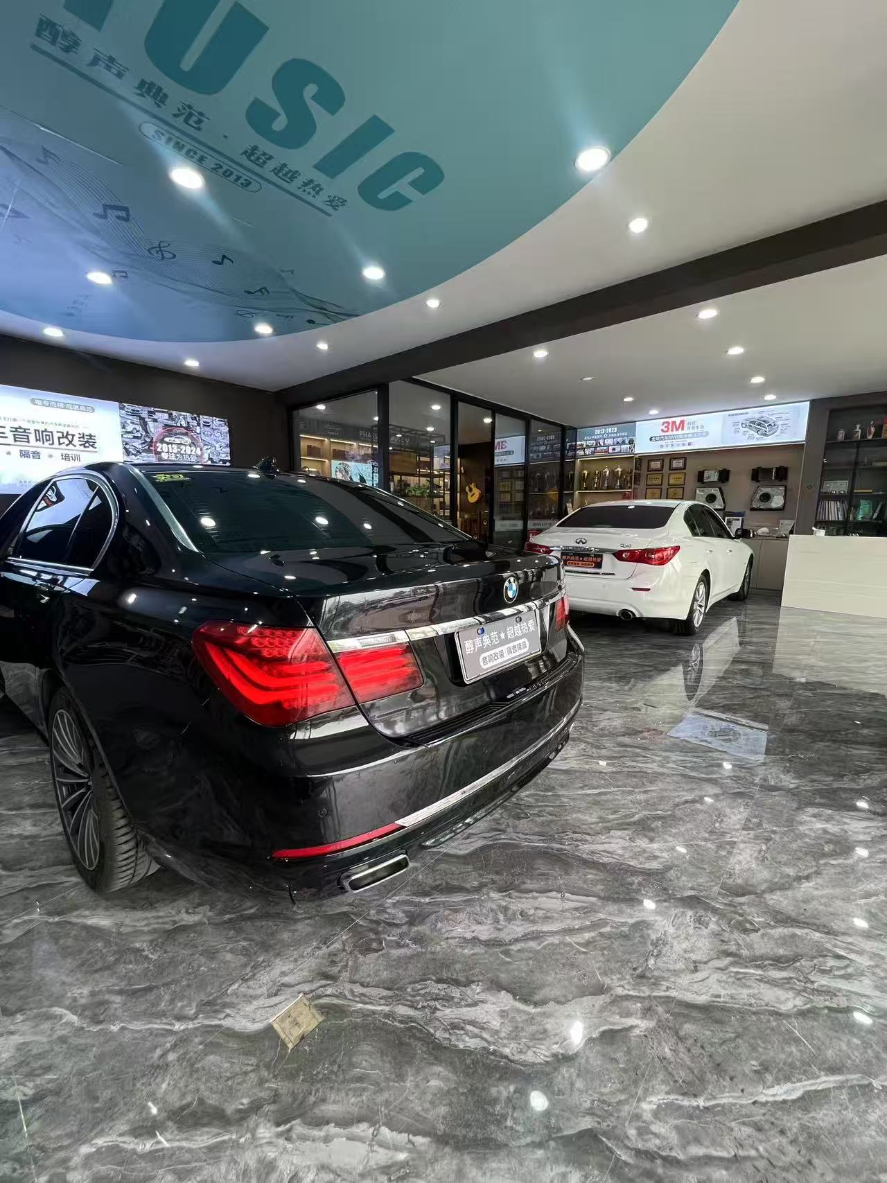 宝马740隔音升级，降低...