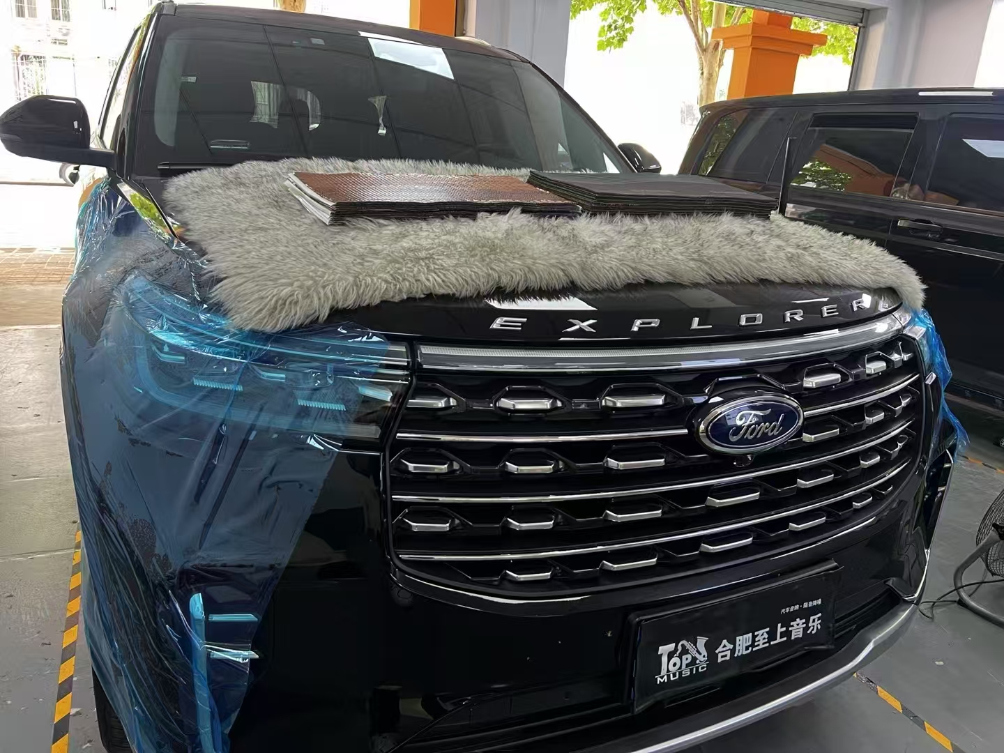 福特探界者四轮隔音，降低...